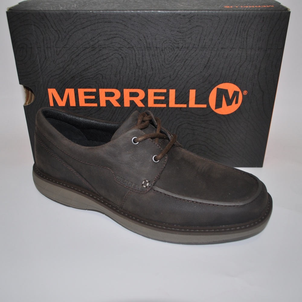 merrell men world vue oxford oxfords shoes 9.5